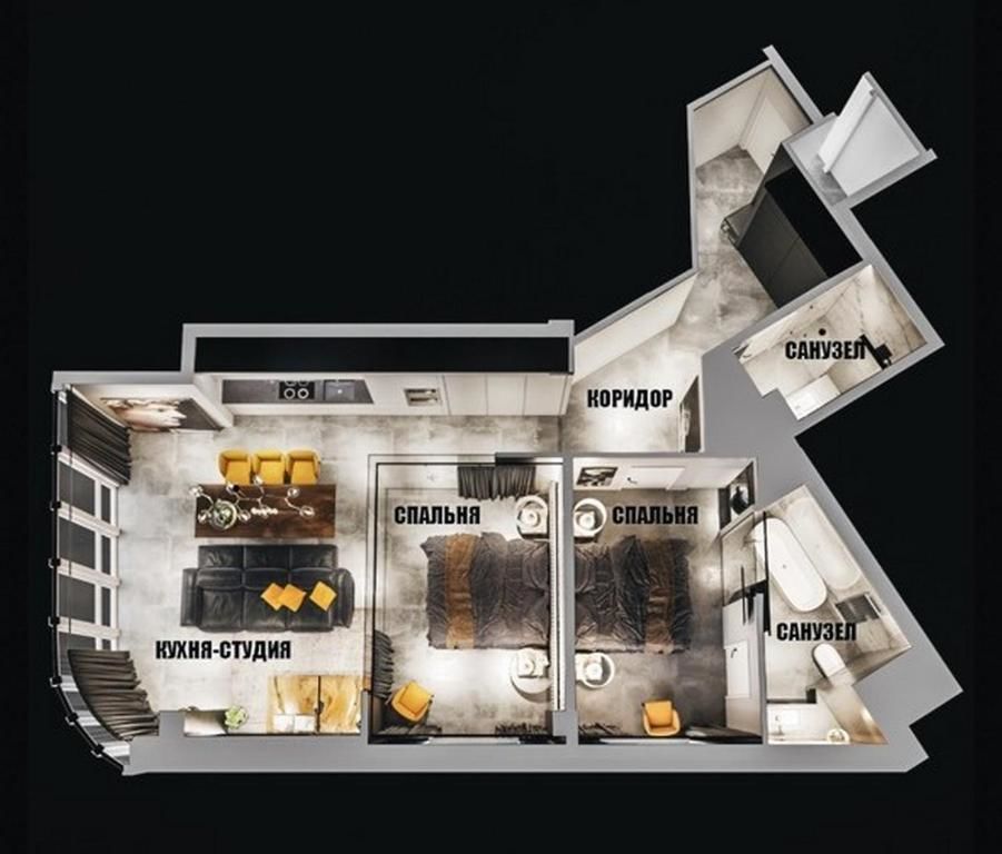 Апартаменты Prestige Plaza Apartments Одесса-64